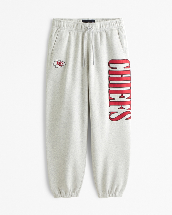 Kansas City Chiefs Graphic Sweatpant, Light Gray Heather view 1