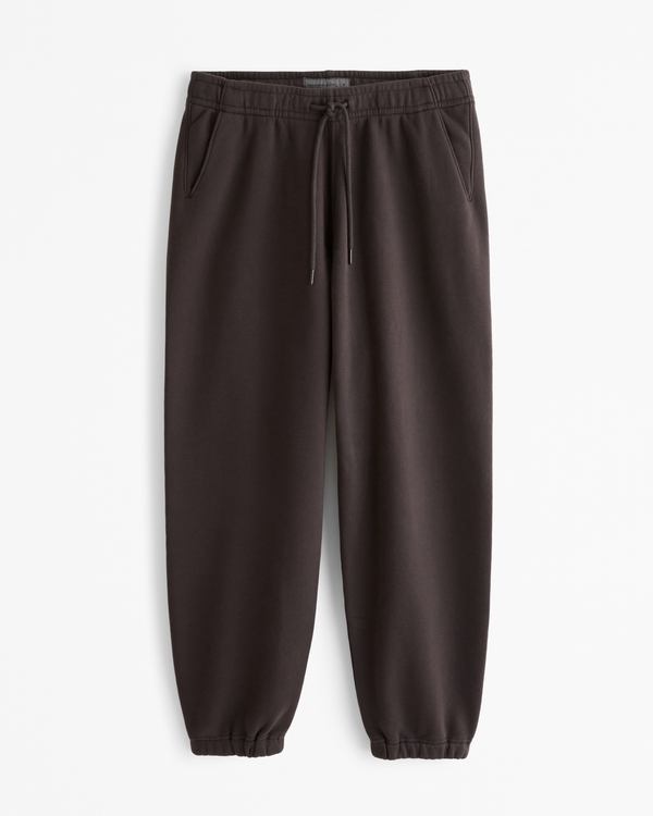 Essential Baggy Sweatpant, Coal Brown