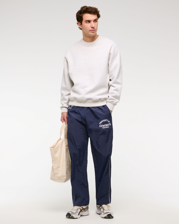 Dallas Cowboys Graphic Nylon Sweatpant, Navy view 1