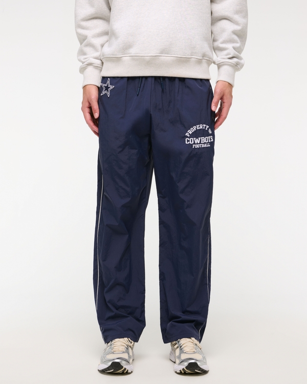 Dallas Cowboys Graphic Nylon Sweatpant, Navy view 2