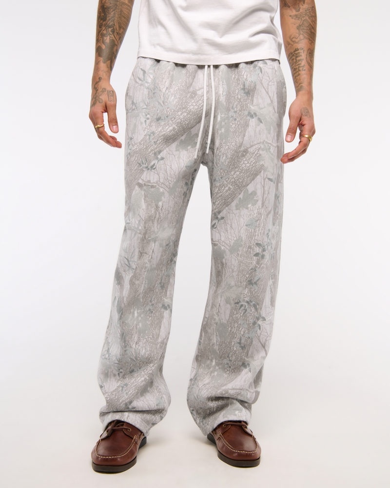 Baggy Open-Hem Sweatpant