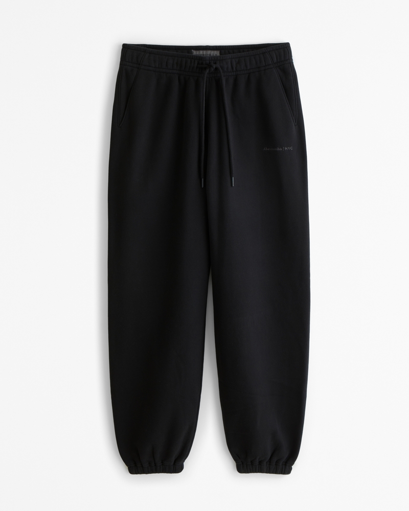 Micro-Logo Cinched Sweatpant