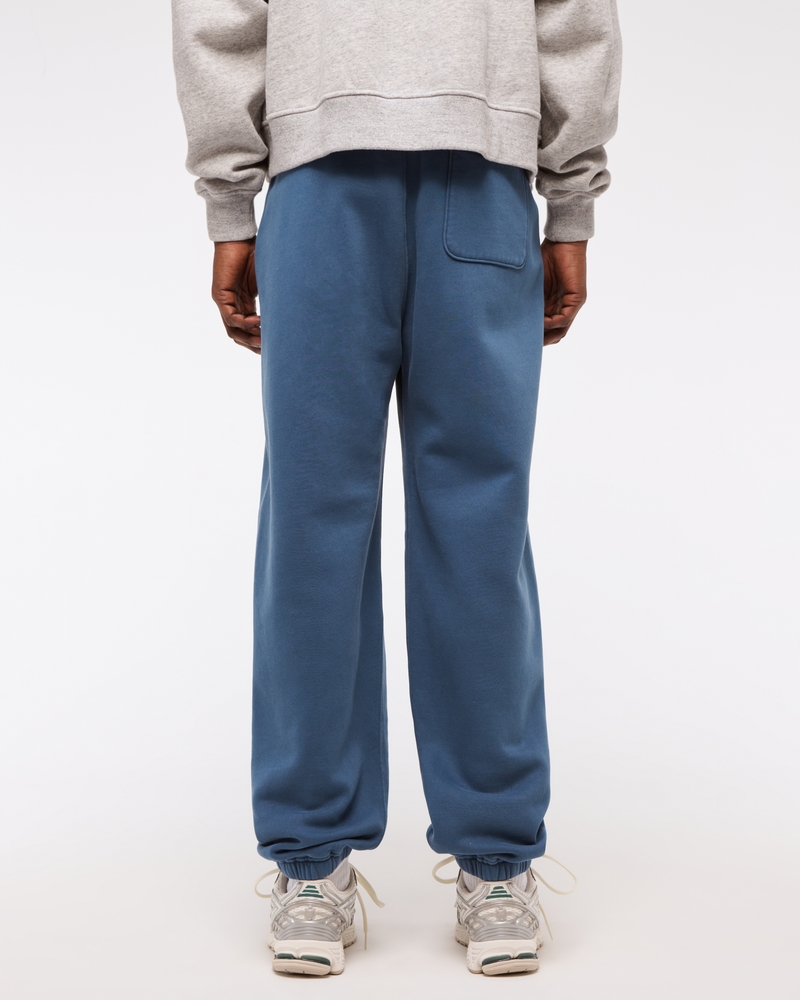 Micro-Logo Baggy Cinched Sweatpant