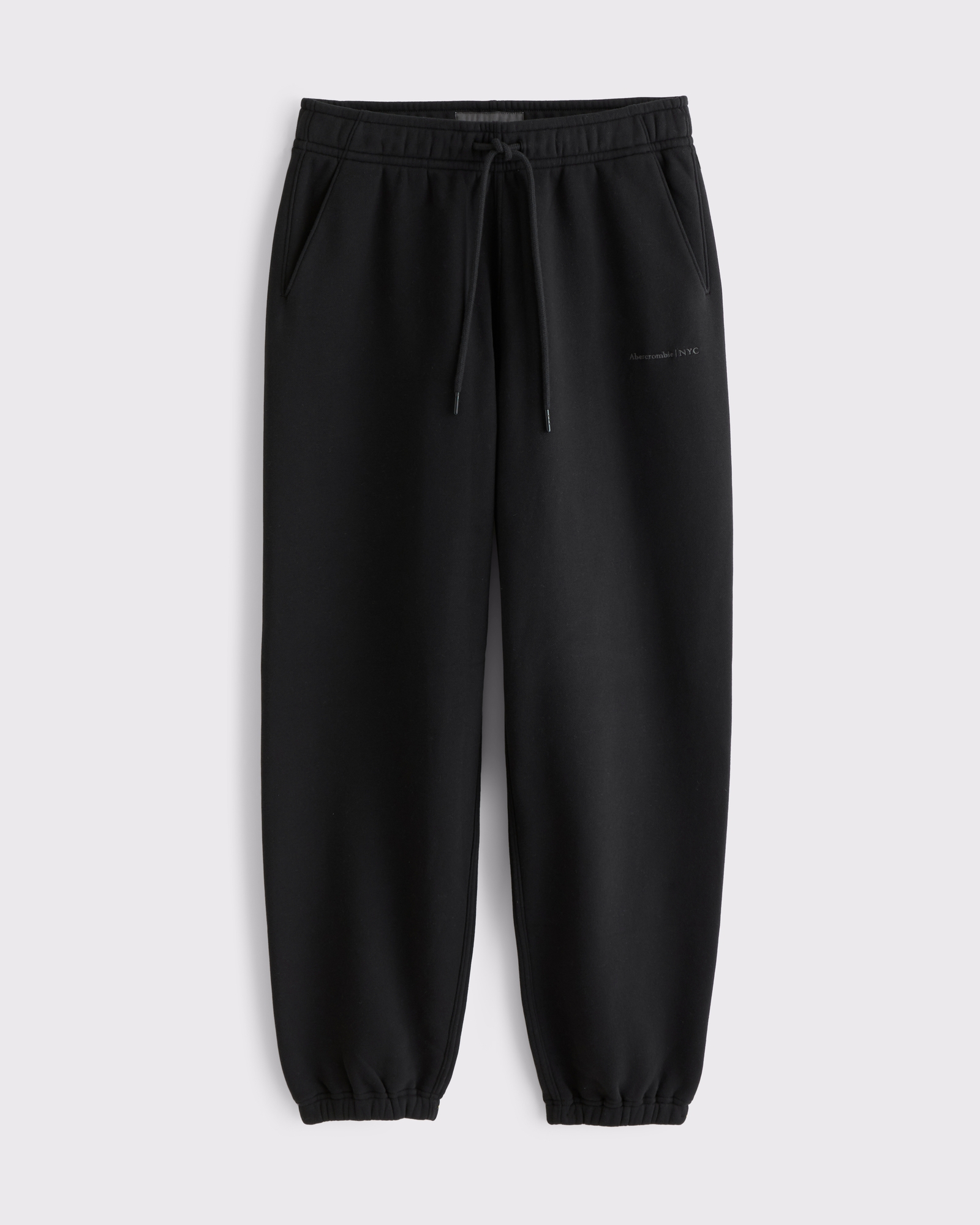 Micro-Logo Baggy Cinched Sweatpant