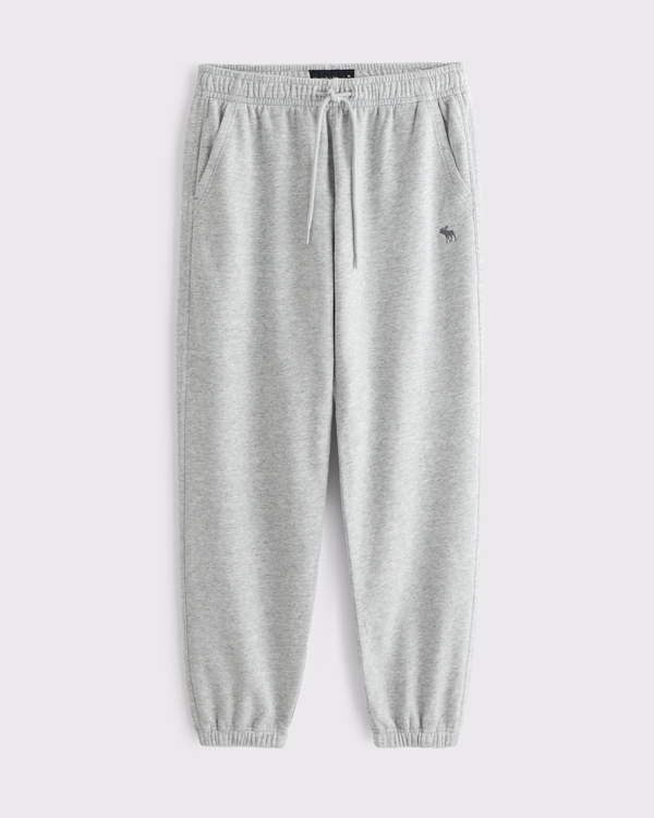 French Terry Icon Sweatpant, Light Heather Gray view 1
