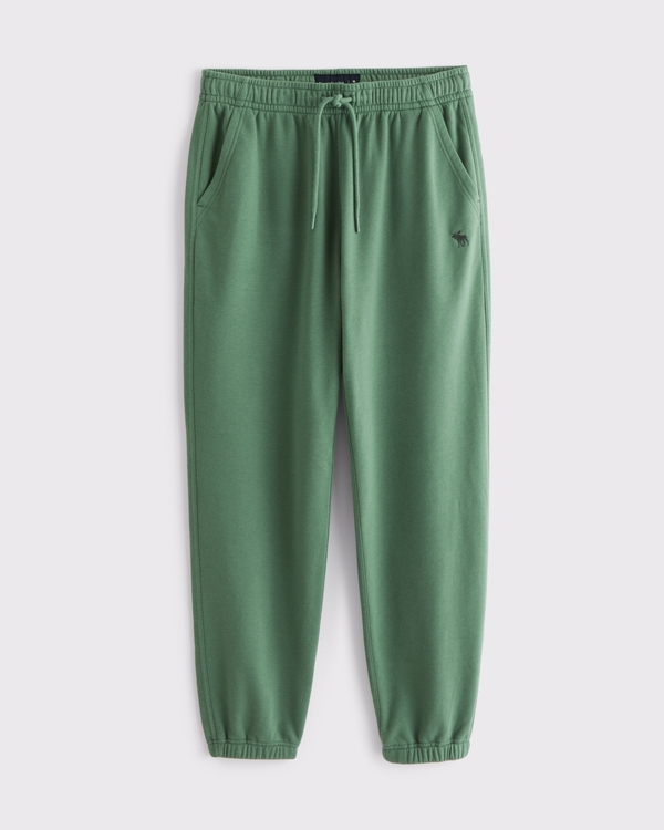 French Terry Icon Sweatpant, Green view 1