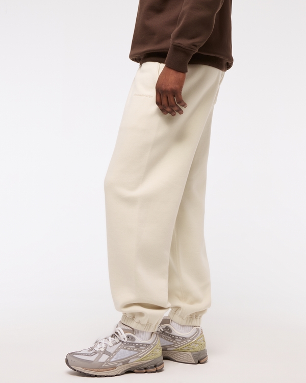 Micro-Logo Baggy Cinched Sweatpant