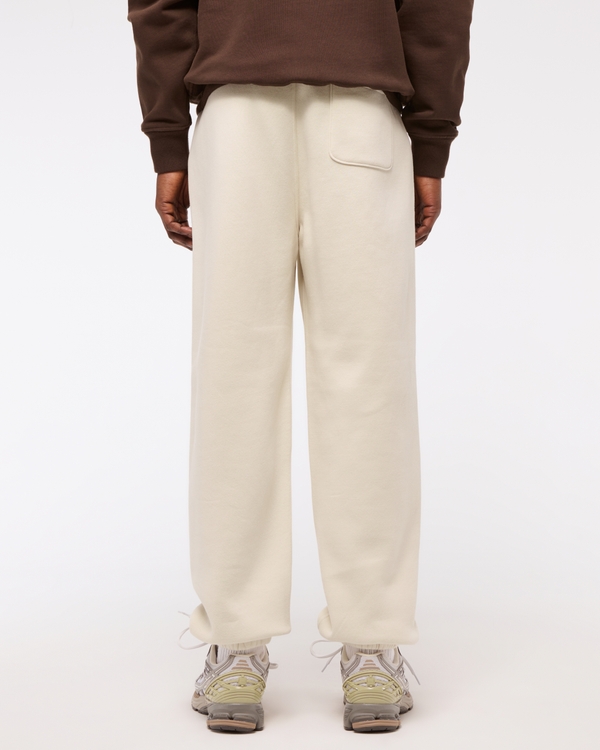 Micro-Logo Baggy Cinched Sweatpant