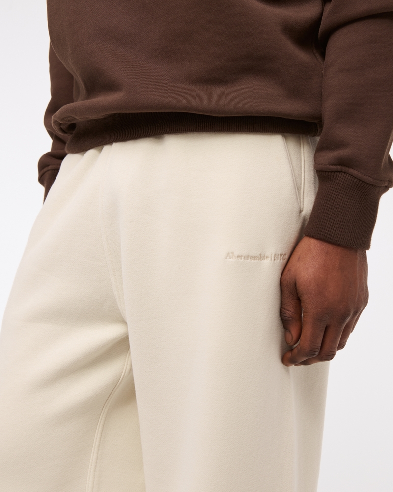 Micro-Logo Baggy Cinched Sweatpant