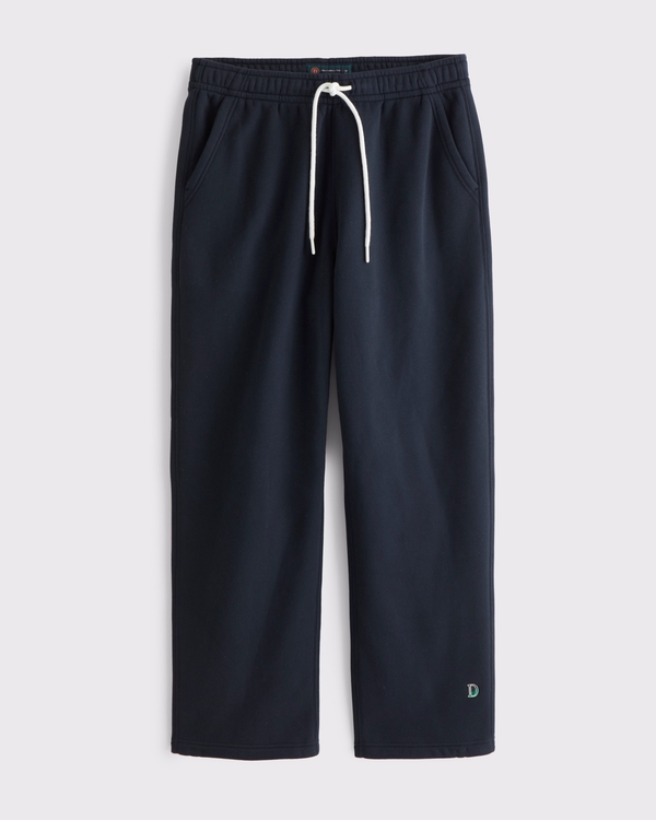 Vol. 28 Danzy Baggy Open-Hem Sweatpant, Deep Navy view 1