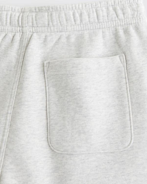 Must-have baggy sweatpants met open zoom, Lichtgrijs Gemêleerd view 2