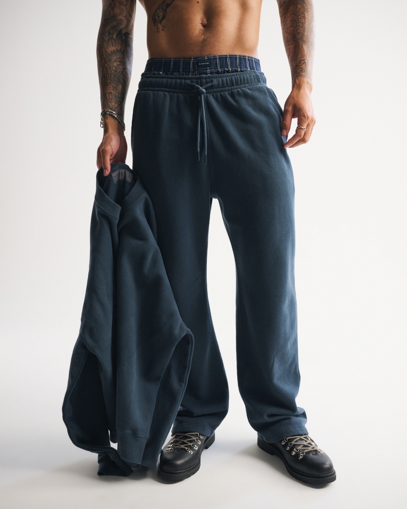 Essential Baggy Open-Hem Sweatpant