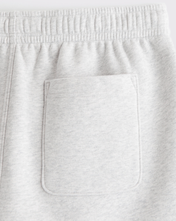 Musthave gerimpelde sweatpants, Licht Gemêleerd Grijs view 2