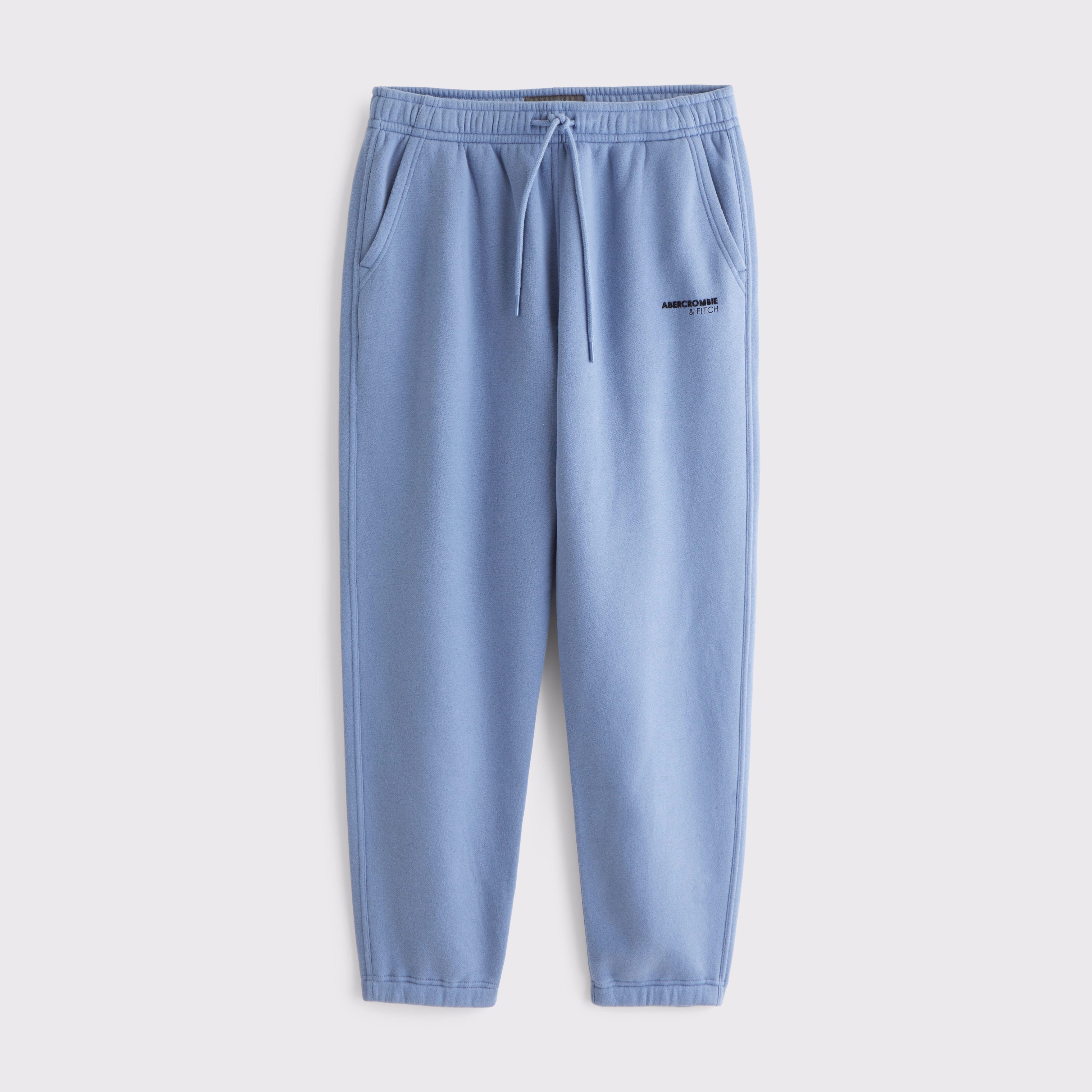 Abercrombie & Fitch Logo Cinched Sweatpant In Green