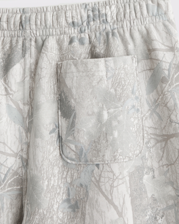 Must-have gerimpelde sweatpants, Taupe Met Camouflageprint view 2