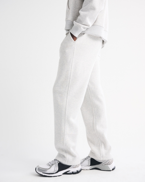 Essential Straight Open-Hem Sweatpant