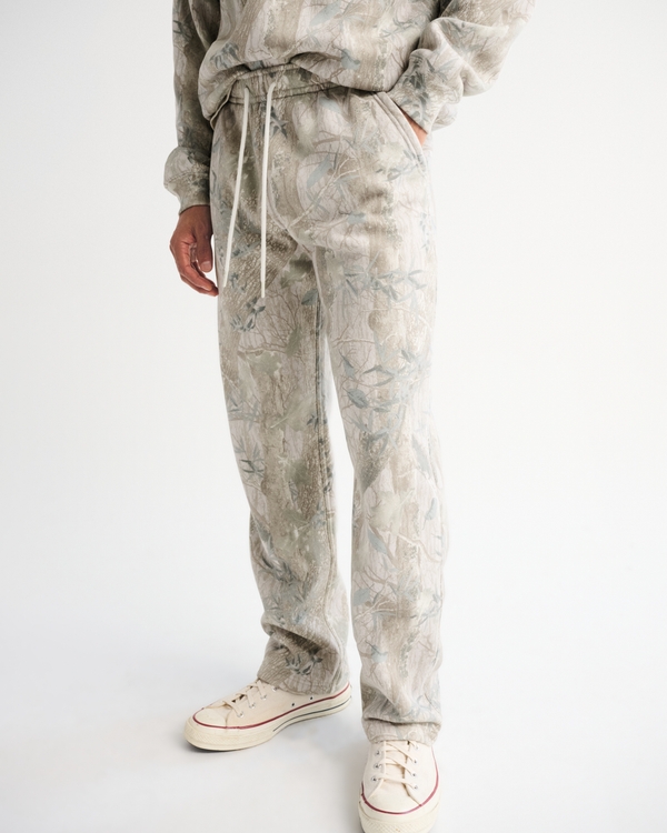 Essential Straight Open-Hem Sweatpant