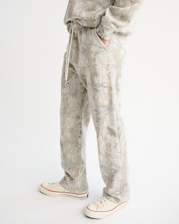 Essential Straight Open-Hem Sweatpant