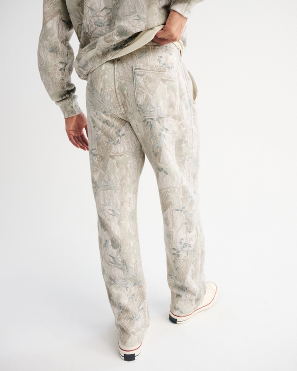 Essential Straight Open-Hem Sweatpant