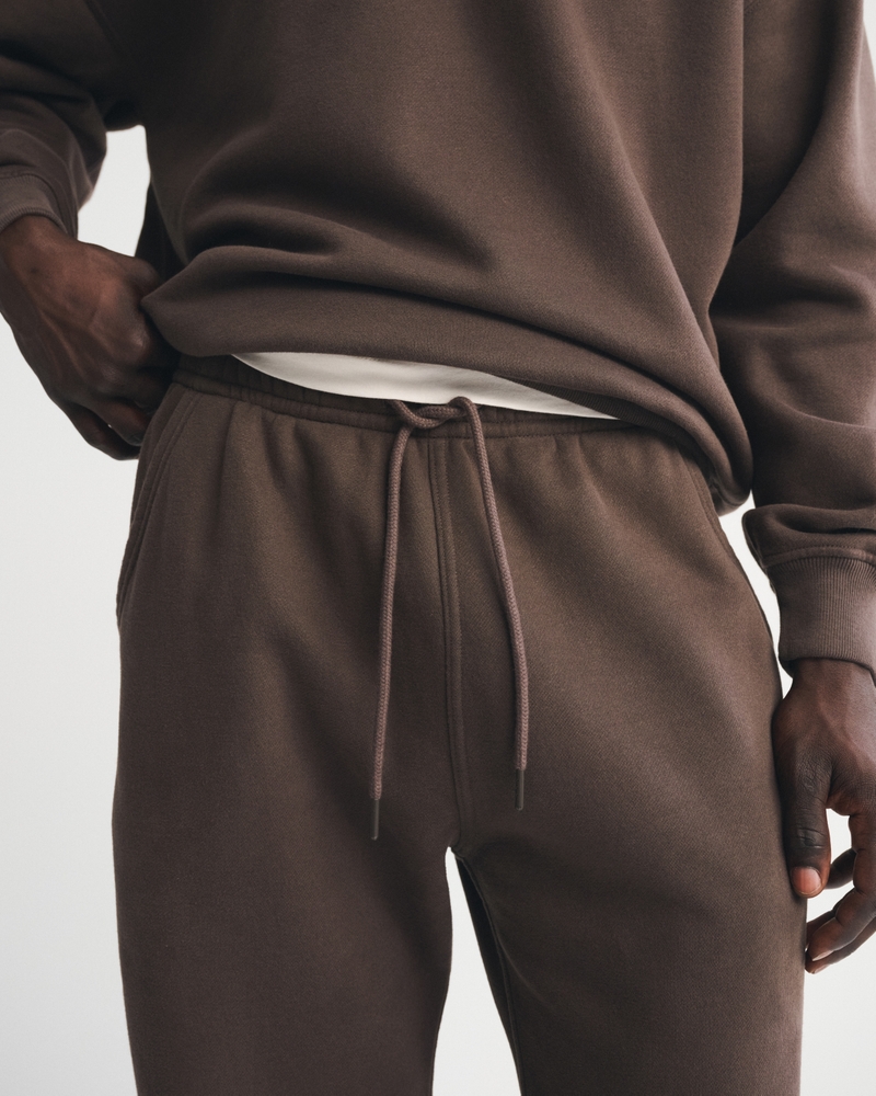 Essential Straight Open-Hem Sweatpant