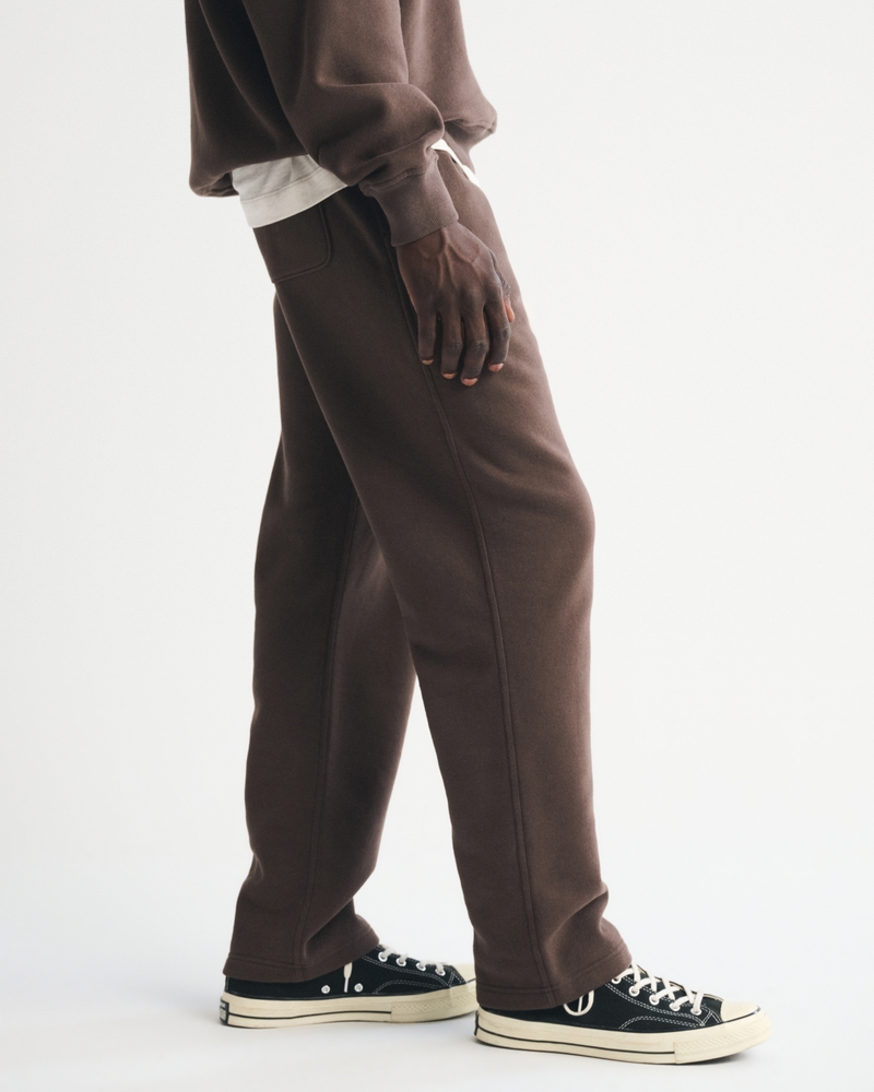 Essential Straight Open-Hem Sweatpant