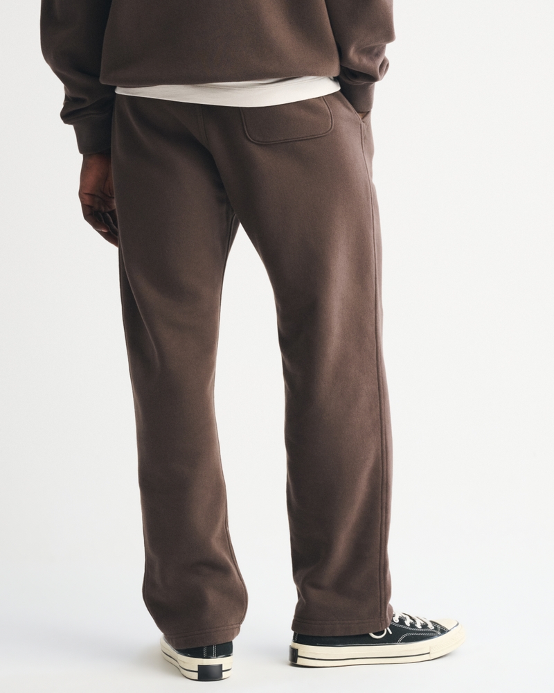 Essential Straight Open-Hem Sweatpant