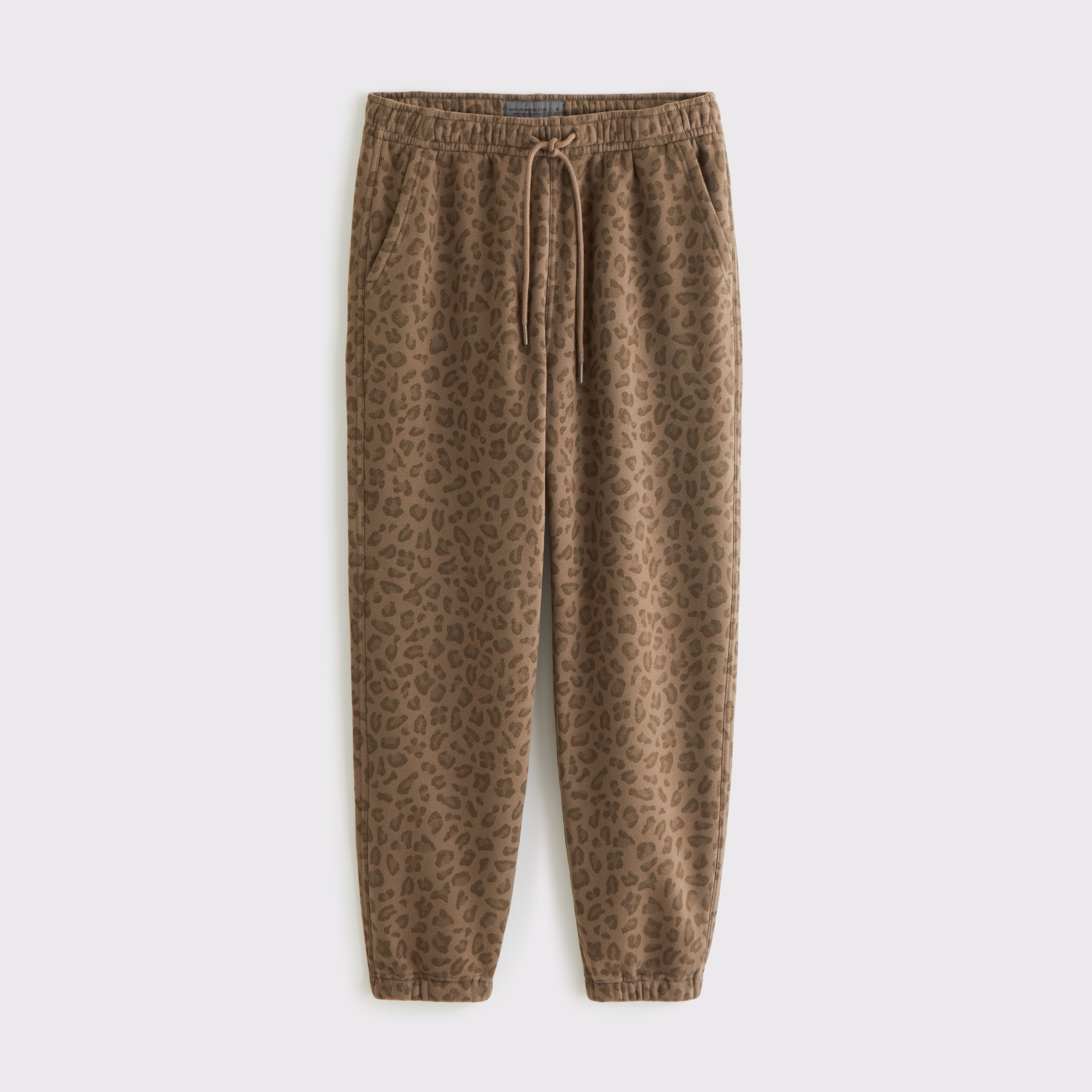 Abercrombie & Fitch Essential Cinched Sweatpant In Brown