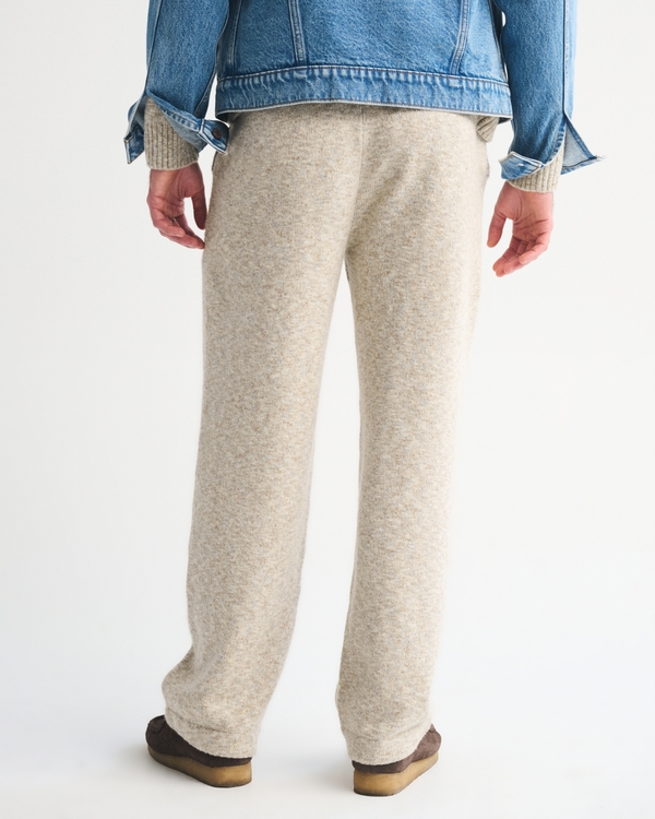 Baggy Open-Hem Sweater Pant