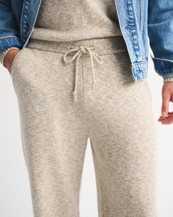 Baggy Open-Hem Sweater Pant