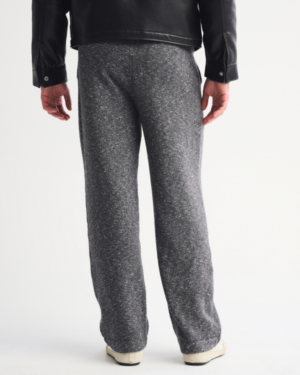 Baggy Open-Hem Sweater Pant