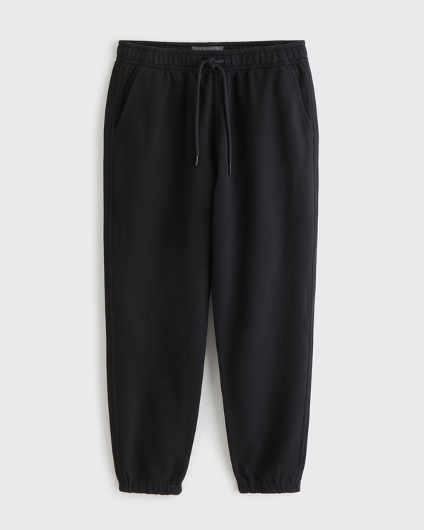 Essential Cinched Sweatpant, Black view 1