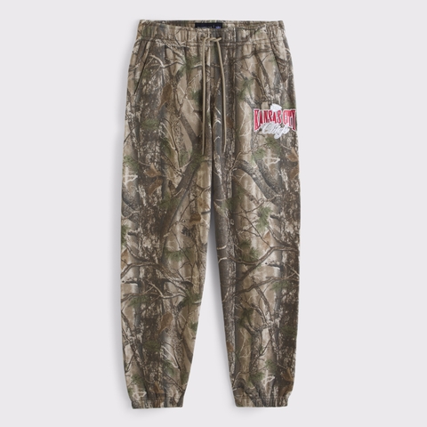 Мужские брюки Abercrombie & Fitch Kansas City Chiefs Cinched Sweatpant