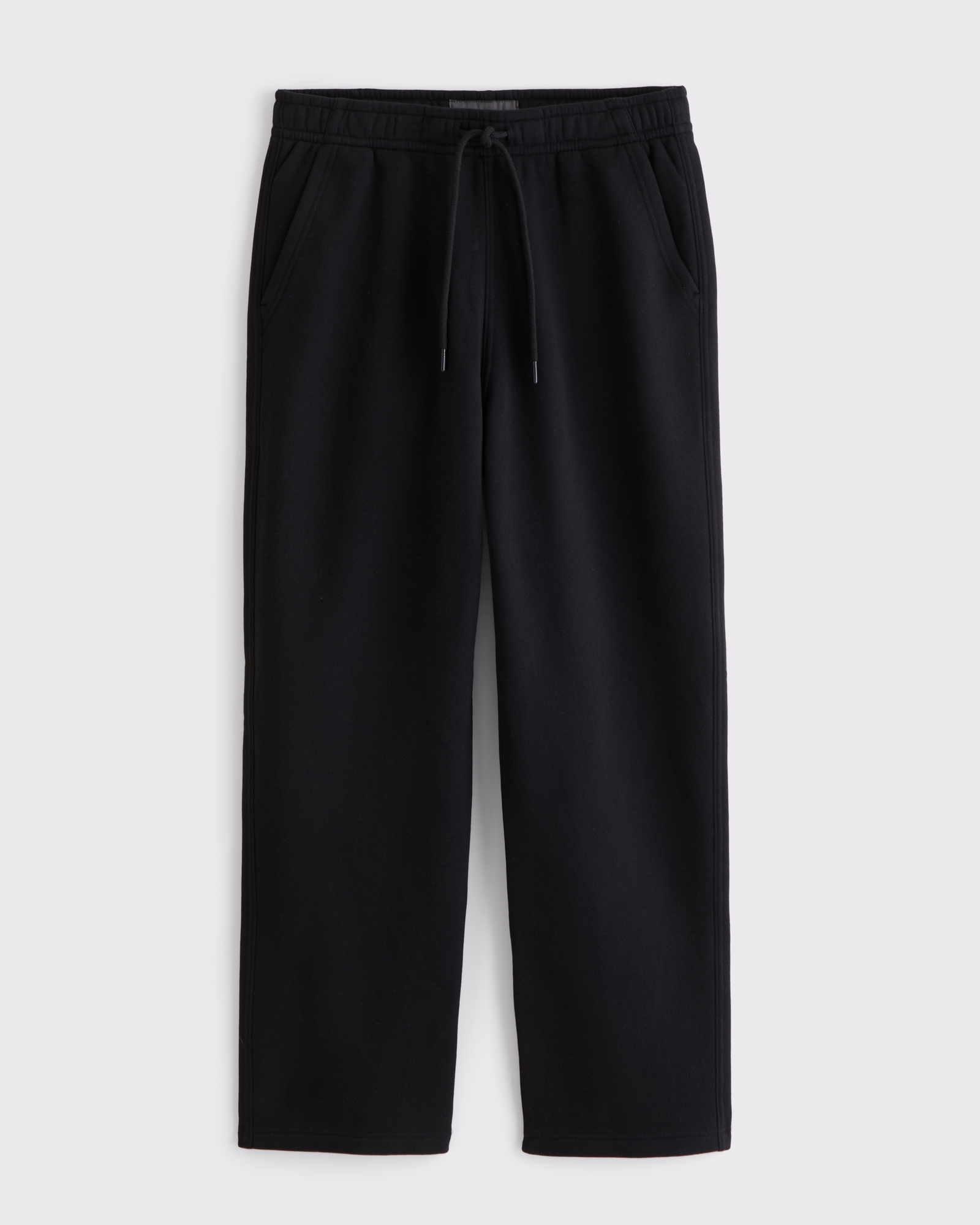 Essential Straight Open-Hem Sweatpant