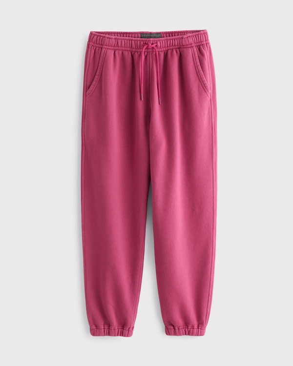 Essential Cinched Sweatpant, Dark Pink view 1