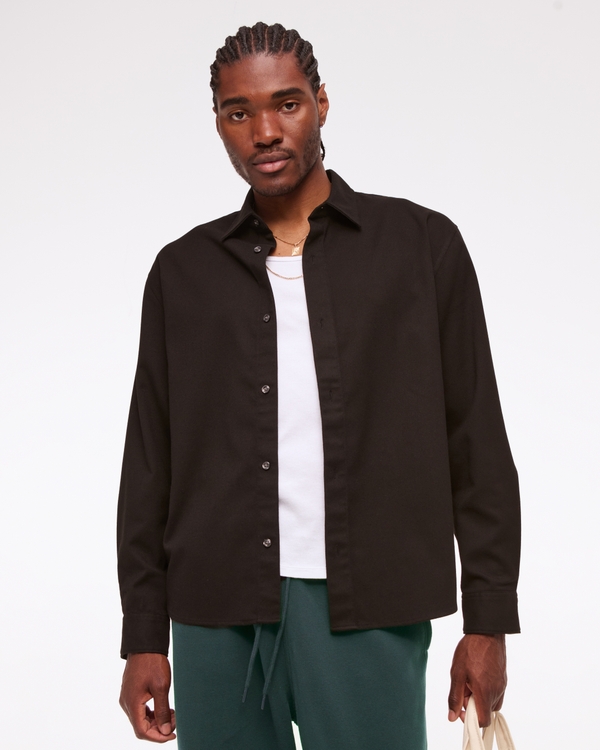 Essential Baggy Open-Hem Sweatpant, Dark Spruce view 2