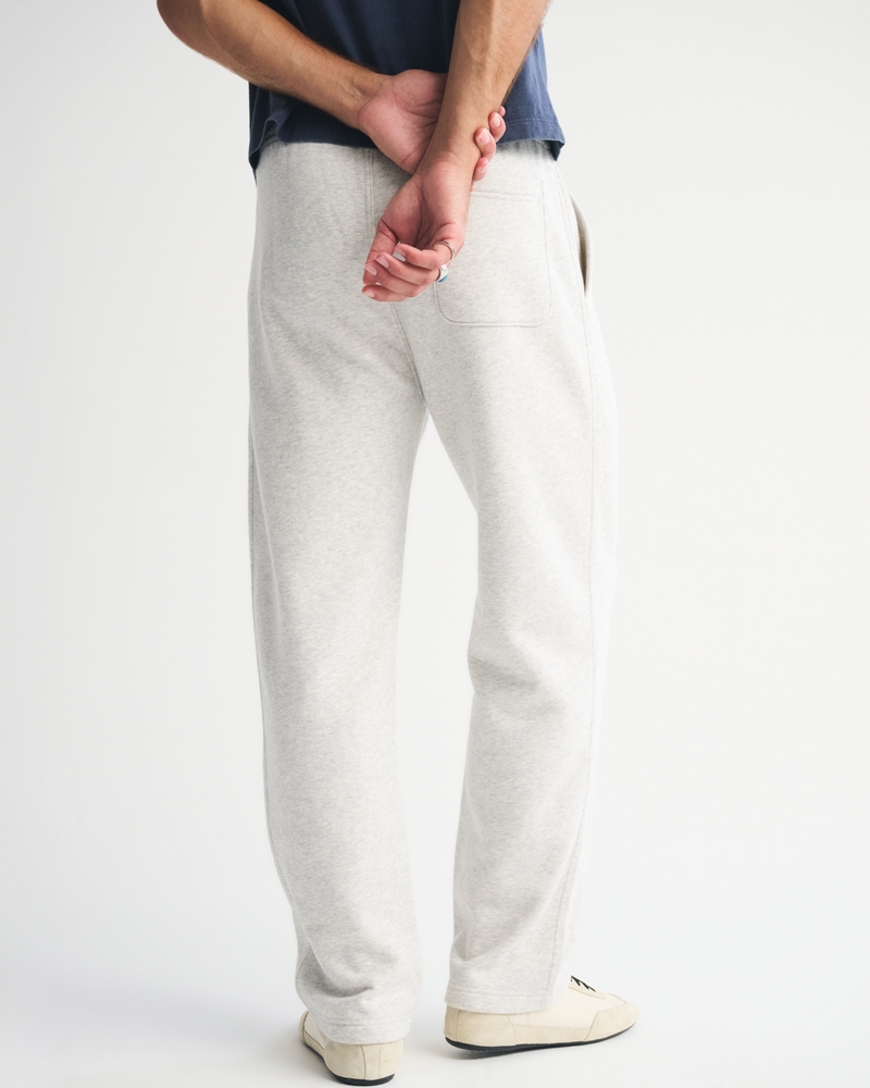 Essential Straight Open-Hem Sweatpant