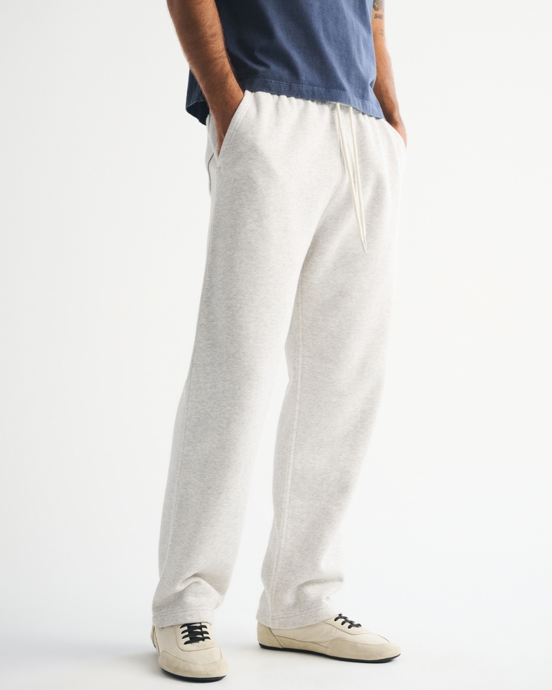 Essential Straight Open-Hem Sweatpant