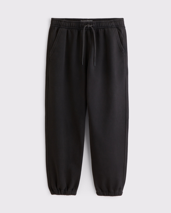 Essential Cinched Sweatpant, Black view 1