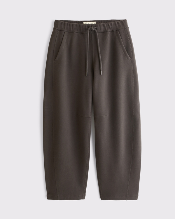 Heritage Heavyweight Barrel Sweatpant, Brown view 1