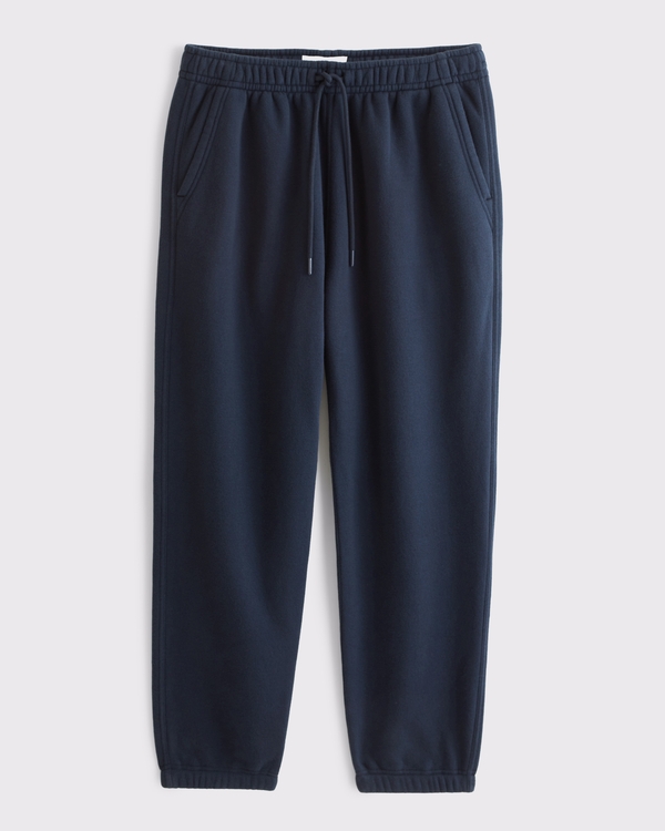Essential Cinched Sweatpant, Navy view 1