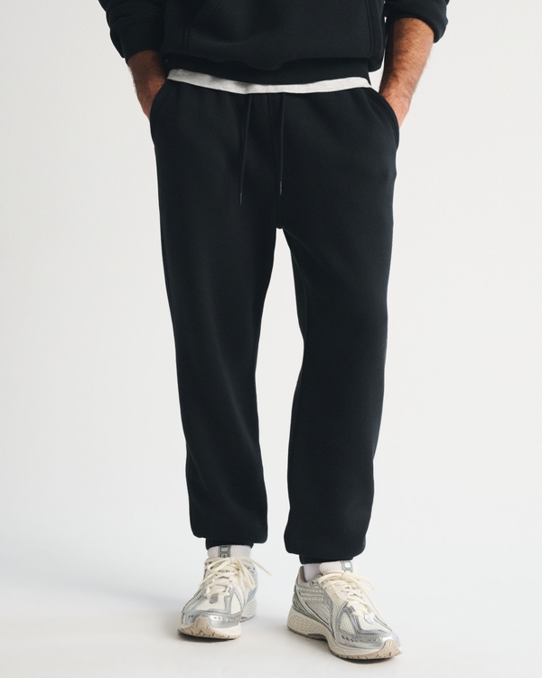 Essential Cinched Sweatpant, Black view 2