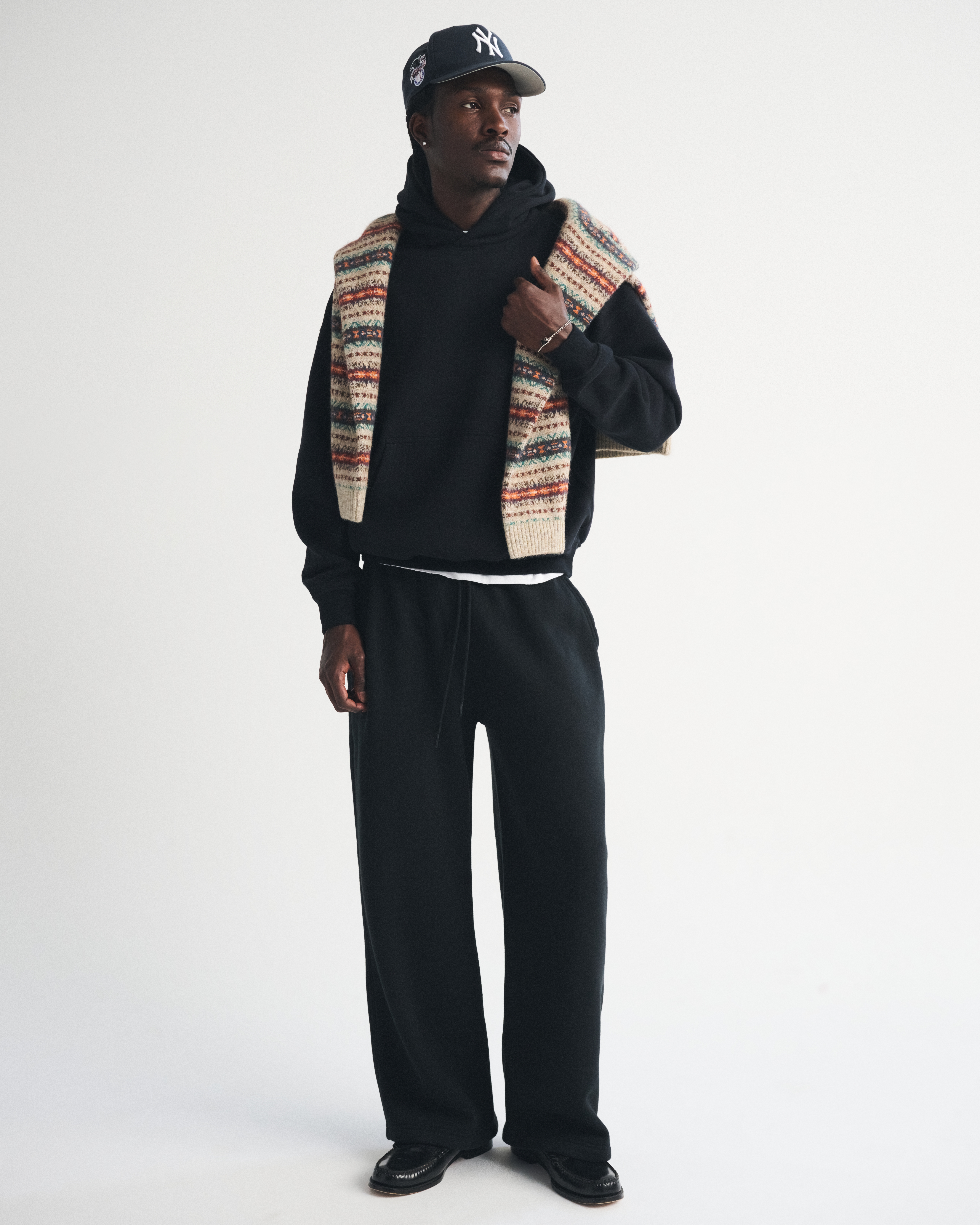 Мужские сумки Abercrombie & Fitch Essential Ultra Baggy Sweatpant — фото 2