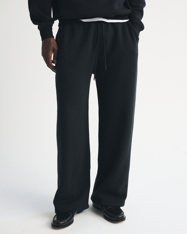 Essential Ultra Baggy Sweatpant, Black view 2