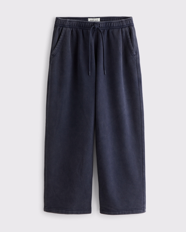 Essential Ultra Baggy Sweatpant, Muted Navy view 1