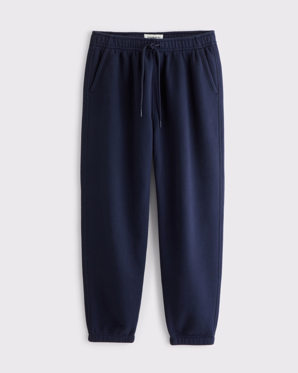 Essential Cinched Sweatpant, Muted Navy view 1