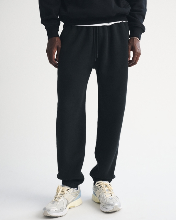 Essential Cinched Sweatpant, Black view 2