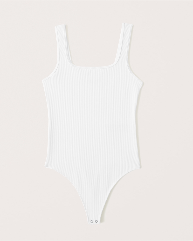 Plain Lycra Cotton Ribbed High Cut Bodysuit at Rs 130/piece in