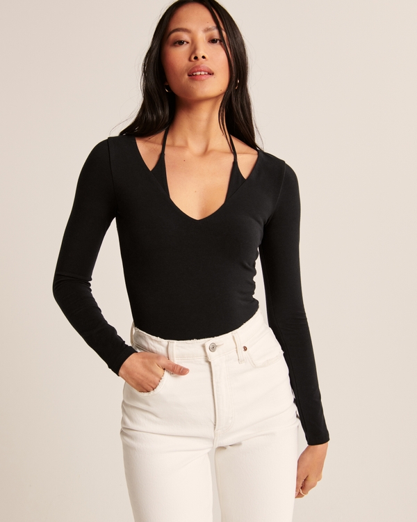 Black Bodysuits for Women | Abercrombie & Fitch