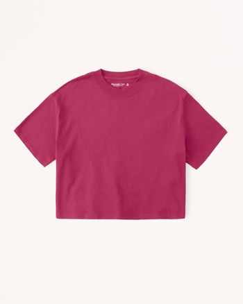 Women's Cropped Boyfriend Essential Tee Women's Tops