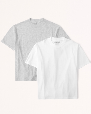 Adelaide Janice vride Women's 2-Pack Essential Easy Tees | Women's Tops | Abercrombie.com